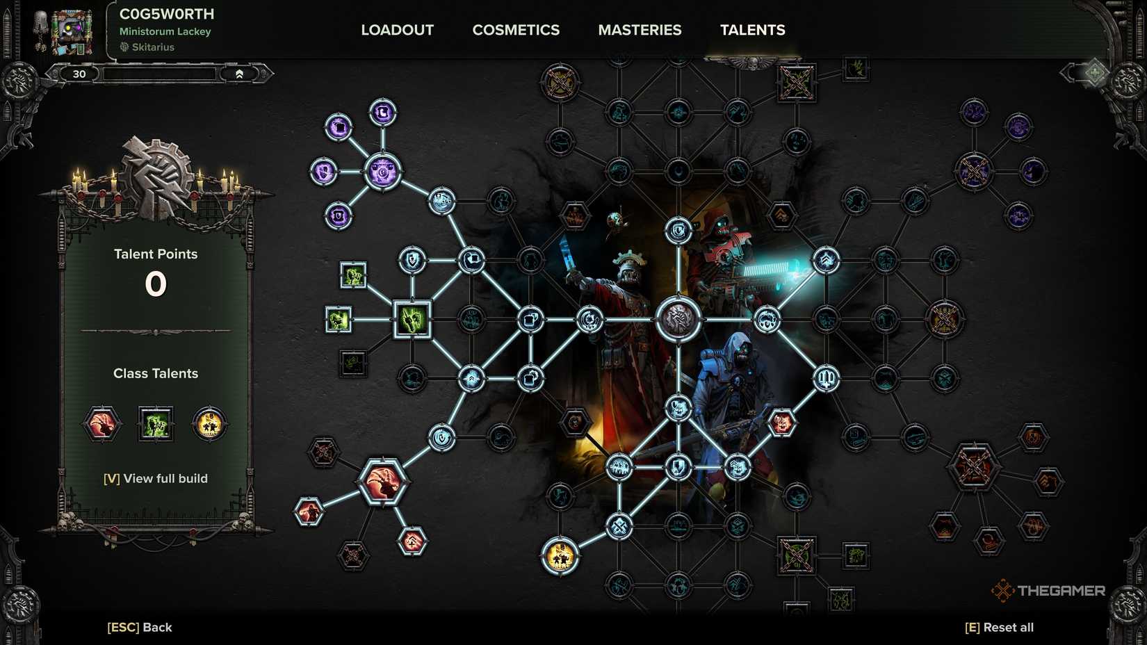 Player using the best Skitaria Build in Warhammer 40,000: Darktide.