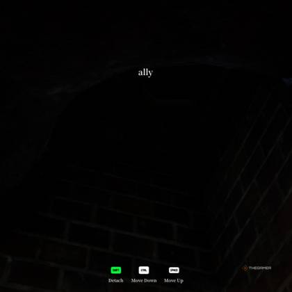 Sewers hiding spot 1: On the ceiling, hidden behind a pipe in the darkest section of the map.