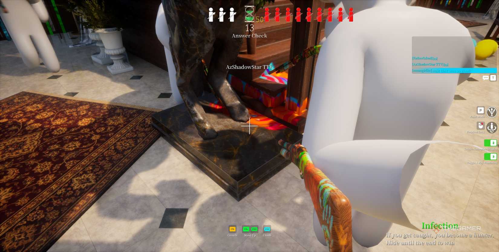 Looking for a hidden character in Meccha Chameleon.