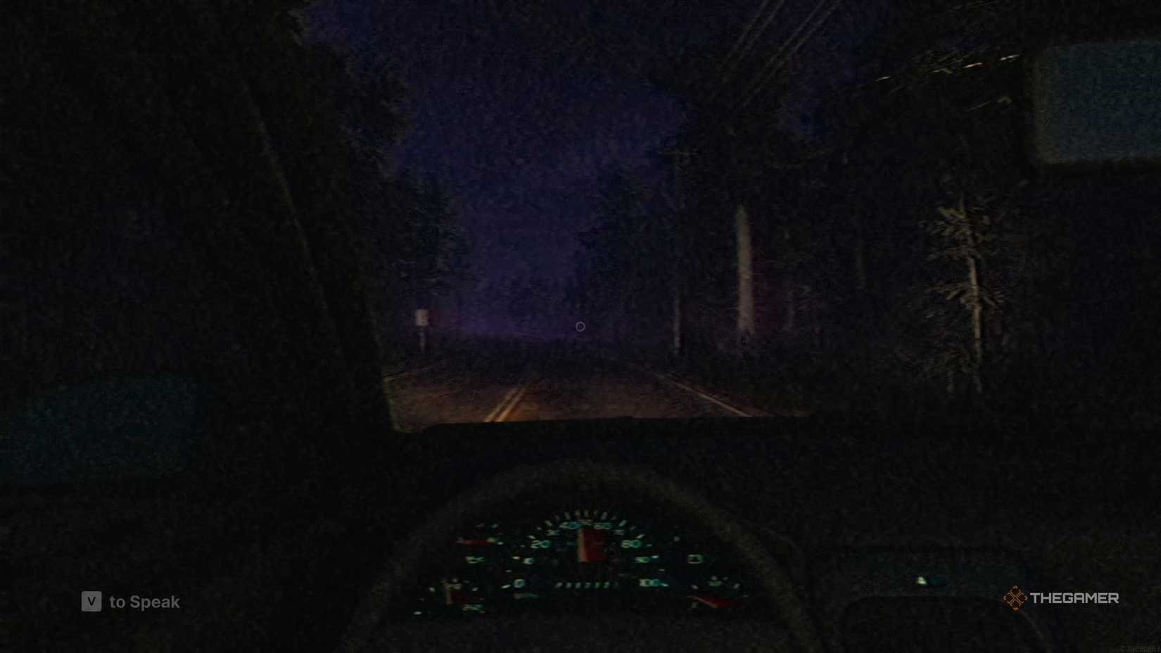 Marcus driving on backroads in Fears To Fathom Scratch Creek.