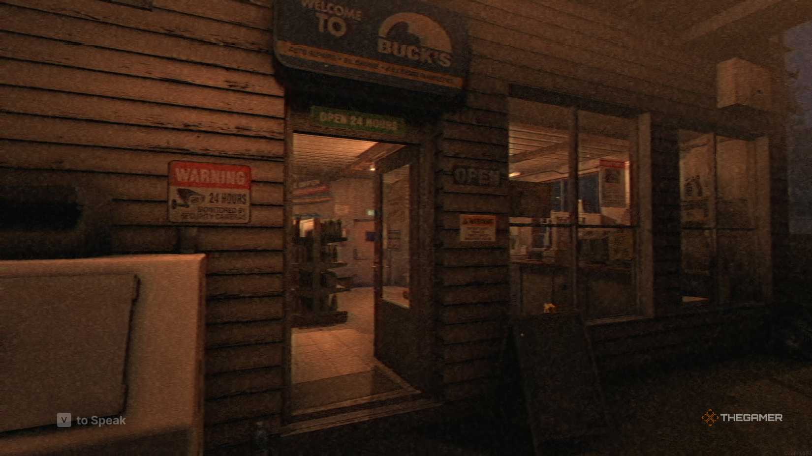 Buck's Repair Shop in Fears To Fathom Scratch Creek.