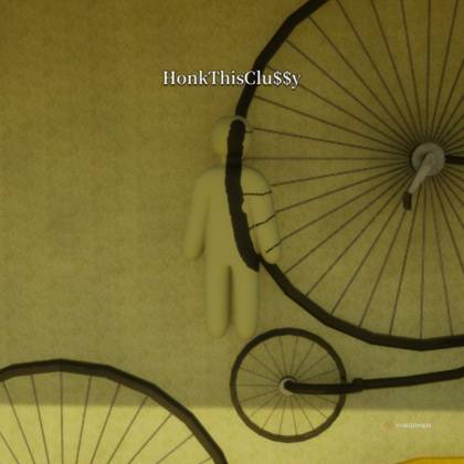 The Backrooms hiding spot 1: Painted to resemble the bikes on the wall.