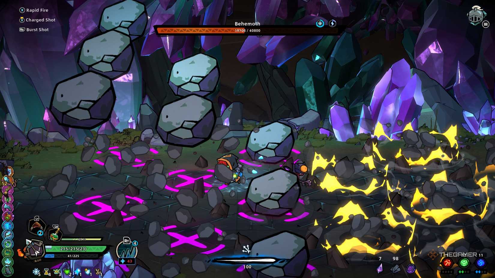 How To Beat The Behemoth In Lost Castle 2