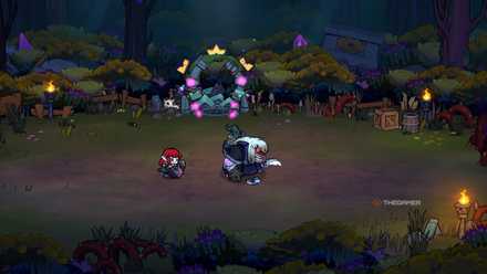 A player who beats the Mad Gardener Boss In Lost Castle 2.