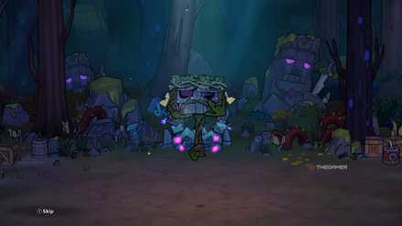 A player who beats the Forest Guardian boss in Lost Castle 2.
