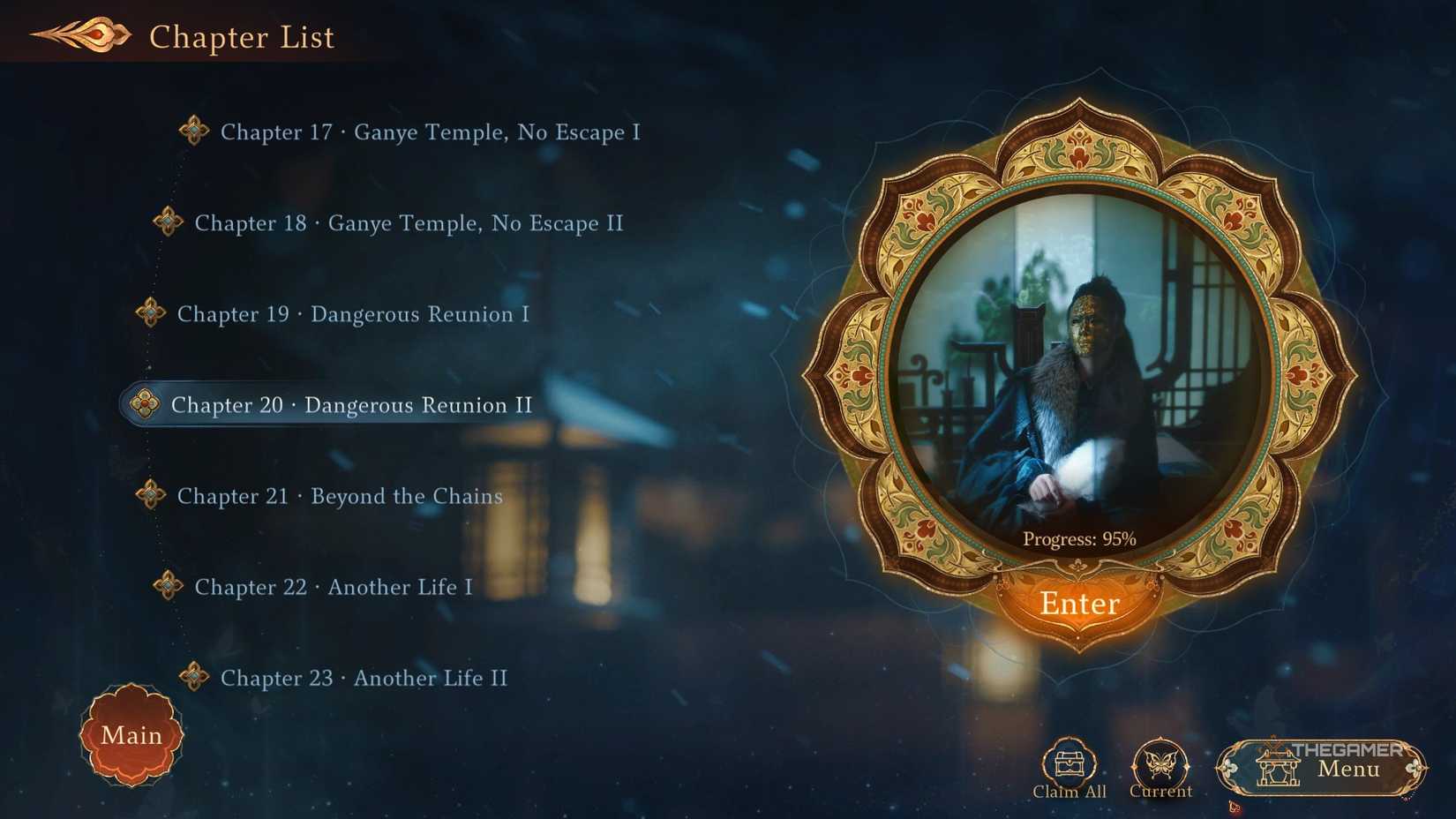 List of side chapters in Road to Empress 2.