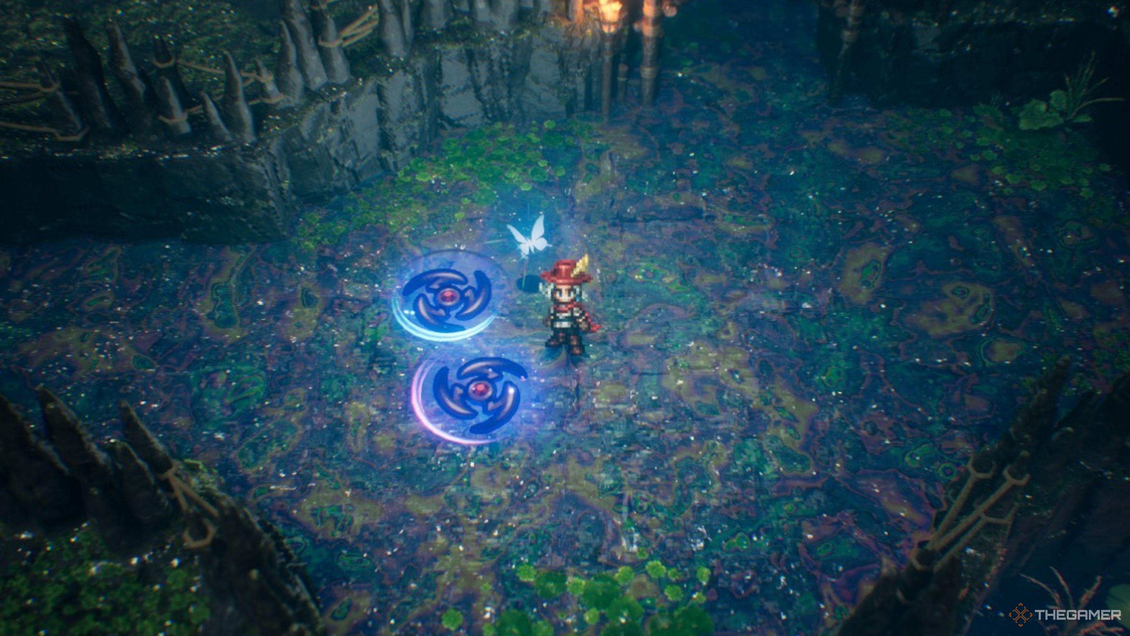 In The Adventures of Elliot The Millennium Tales, Elliot is orbited by two giant boomerangs.
