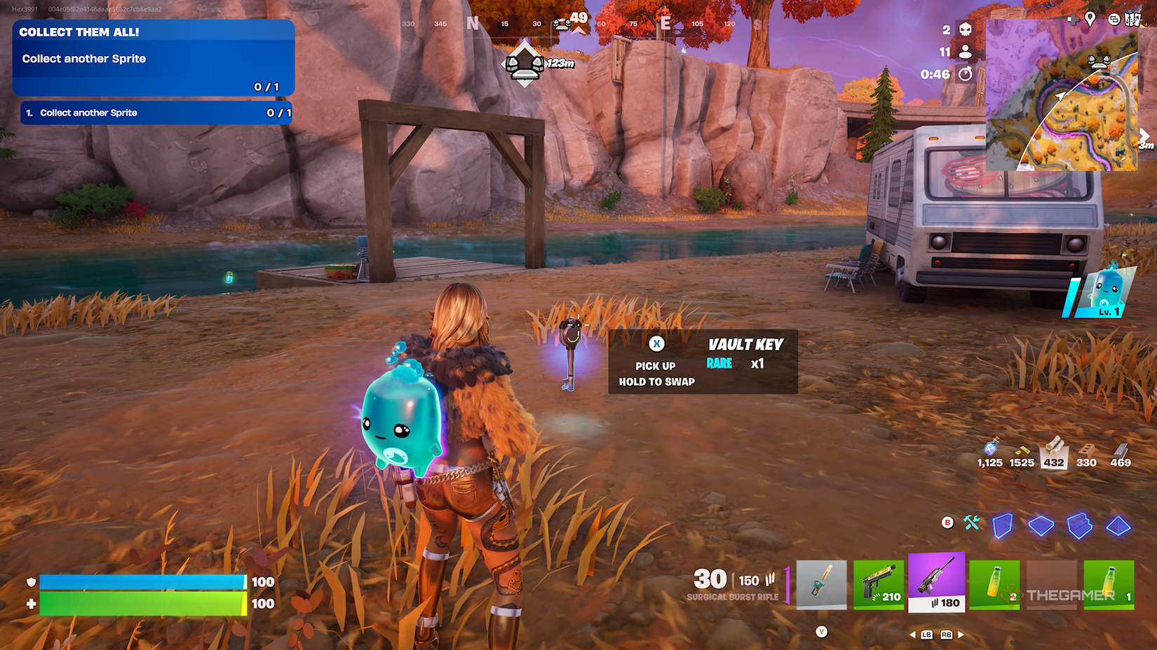 Fortnite Vault Key.