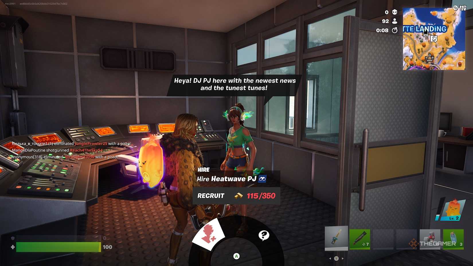 Fortnite PJ NPCs.