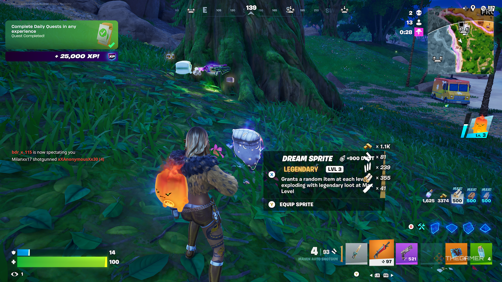 Looking for a fortnite dream sprite.
