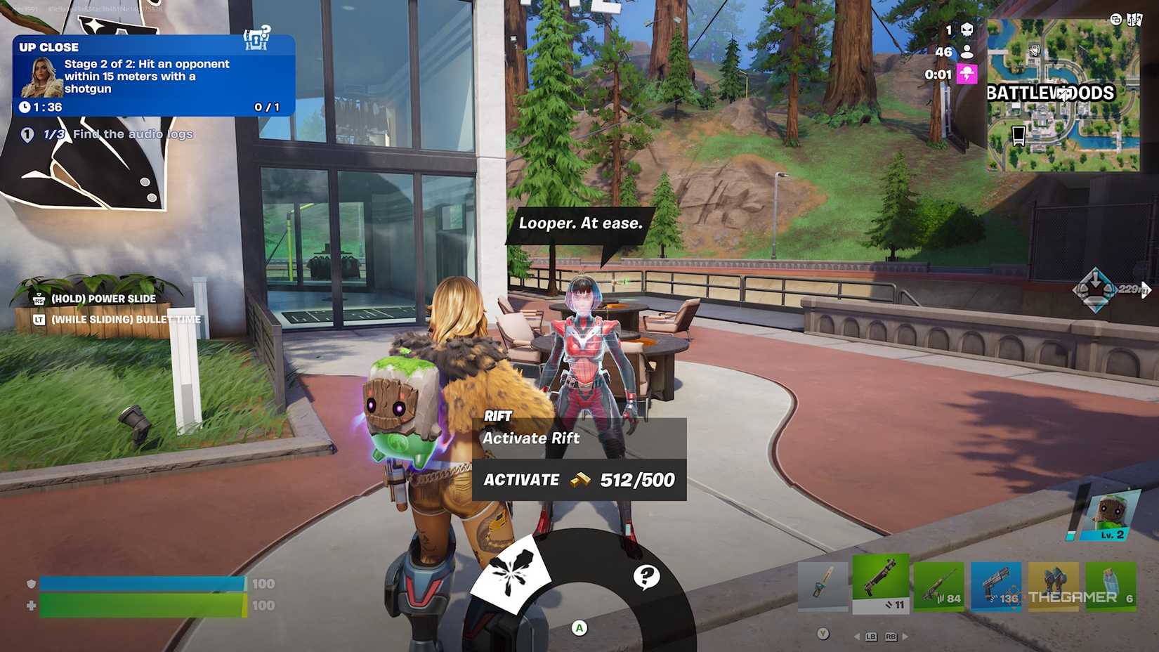 Fortnite The Order NPC.