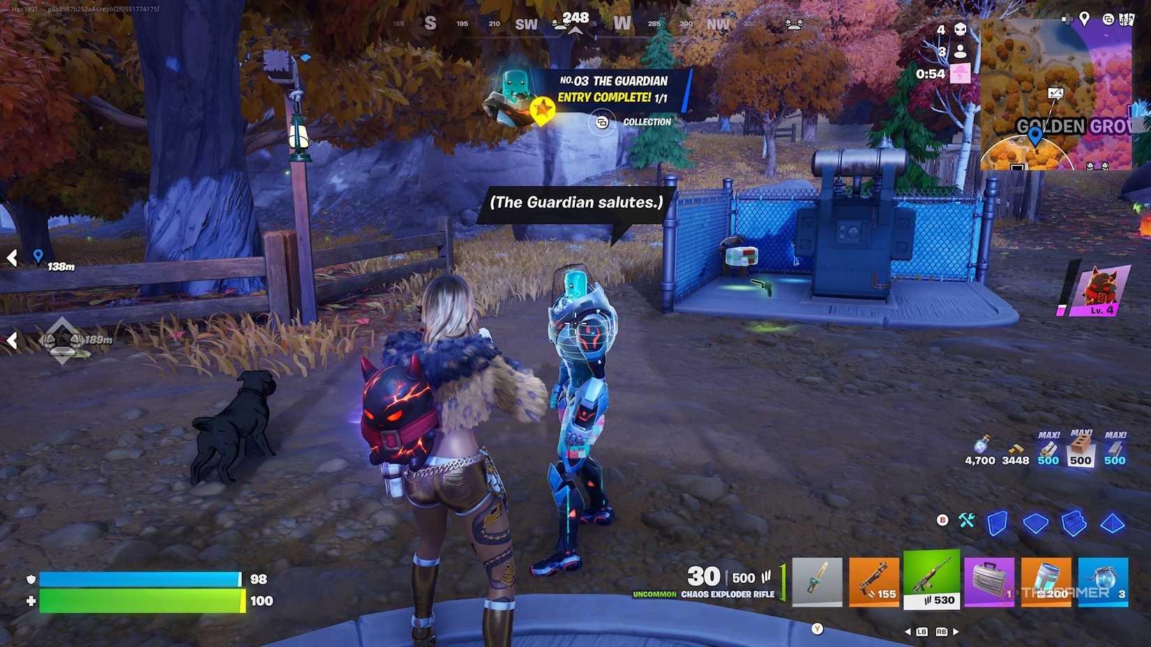 Fortnite Guardian NPC.