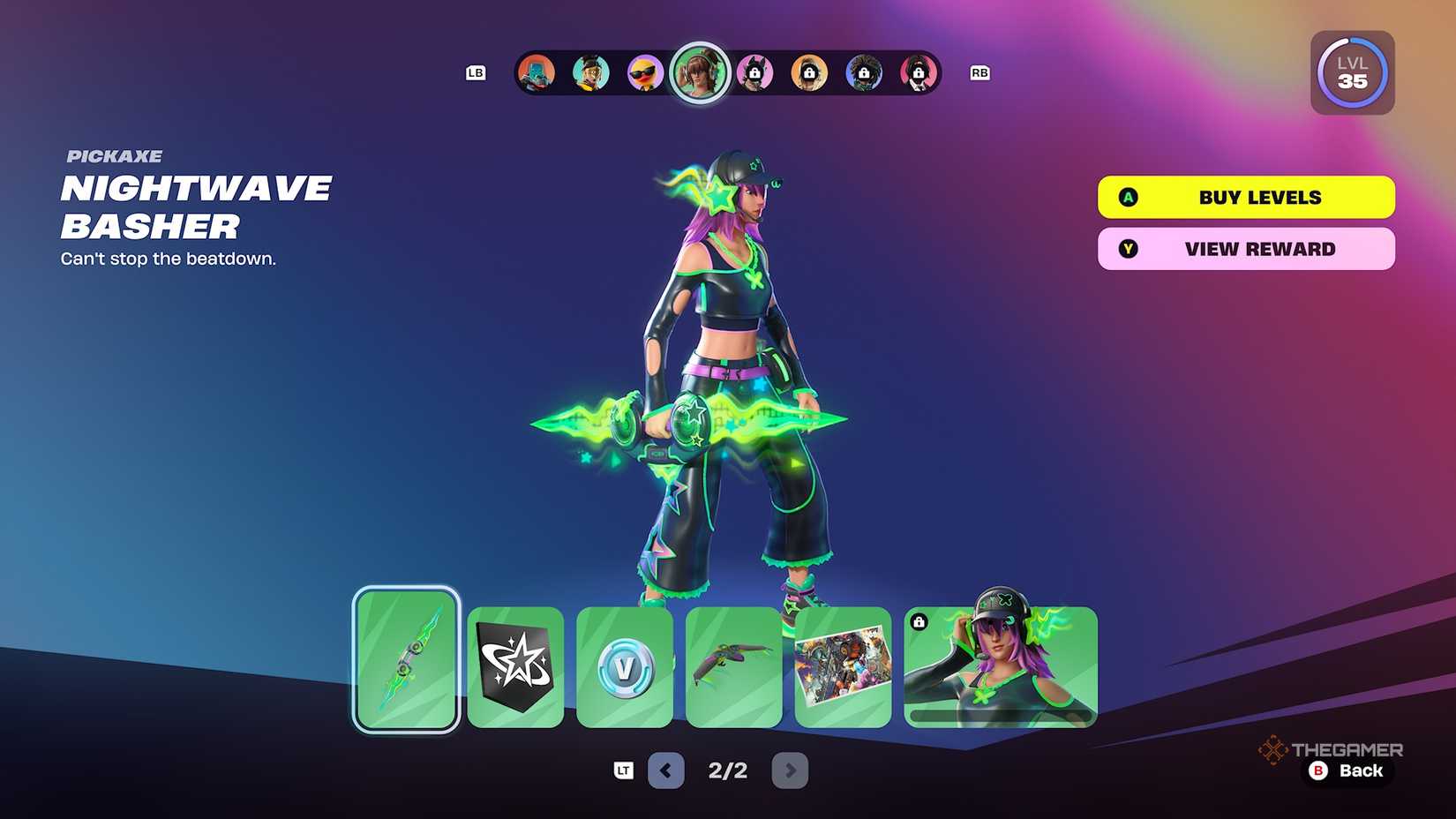 Fortnite PJ Outfit from Battle Pass.
