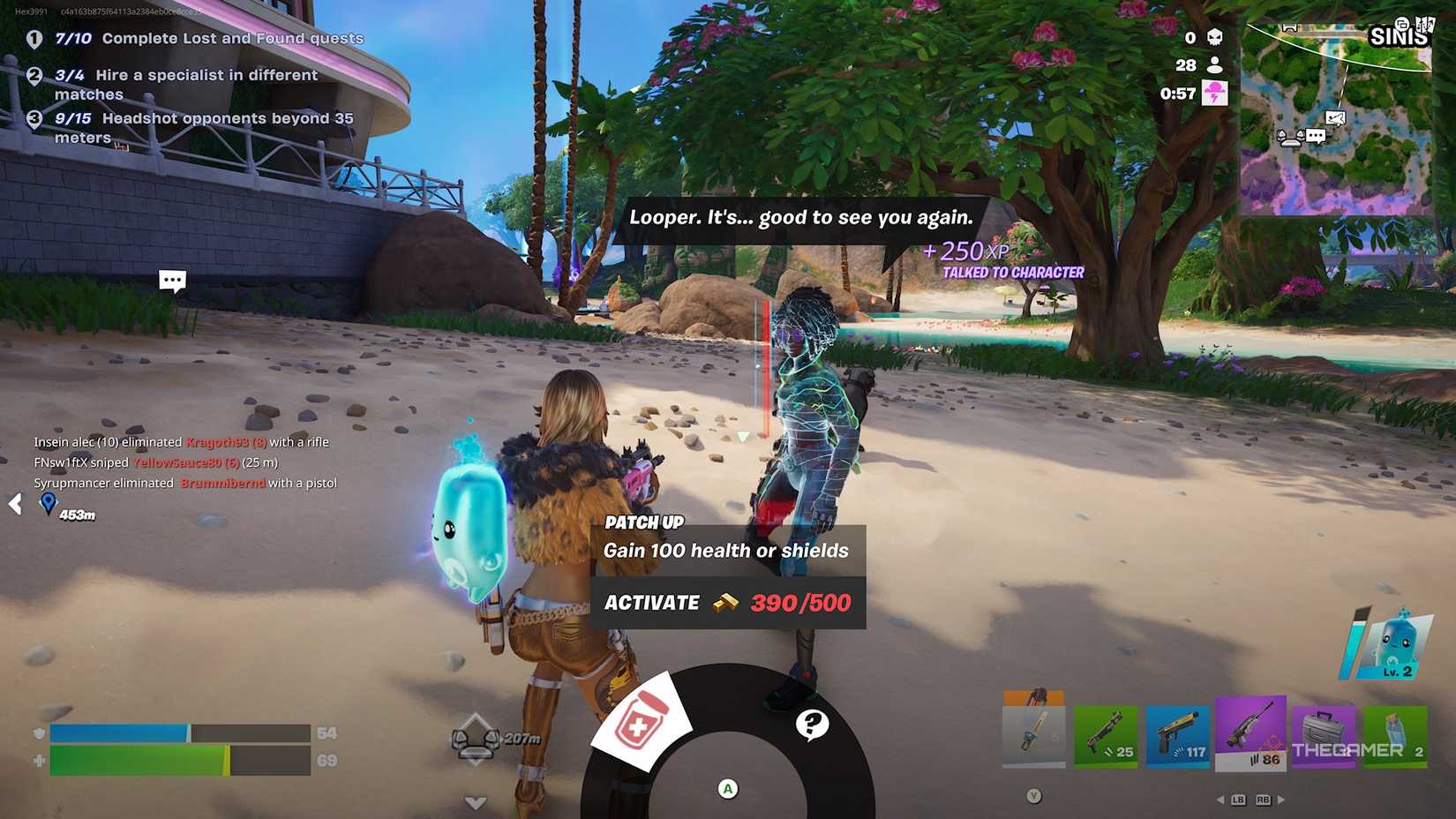 Fortnite Slone NPC.