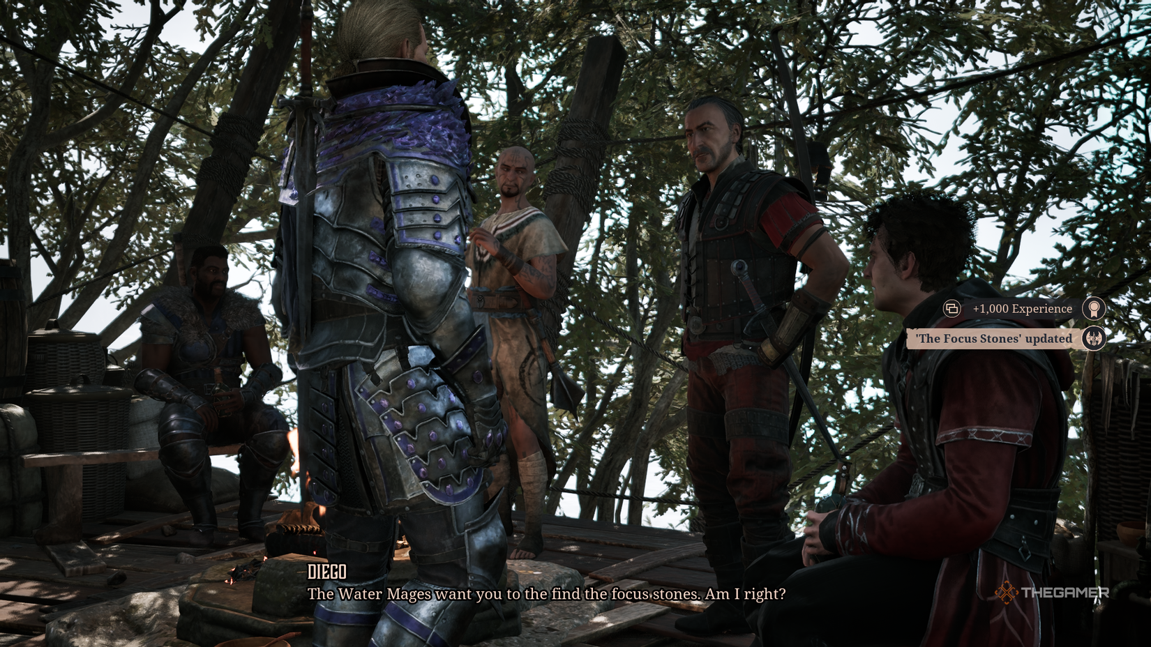 Gothic 1 Remake meeting the gang.