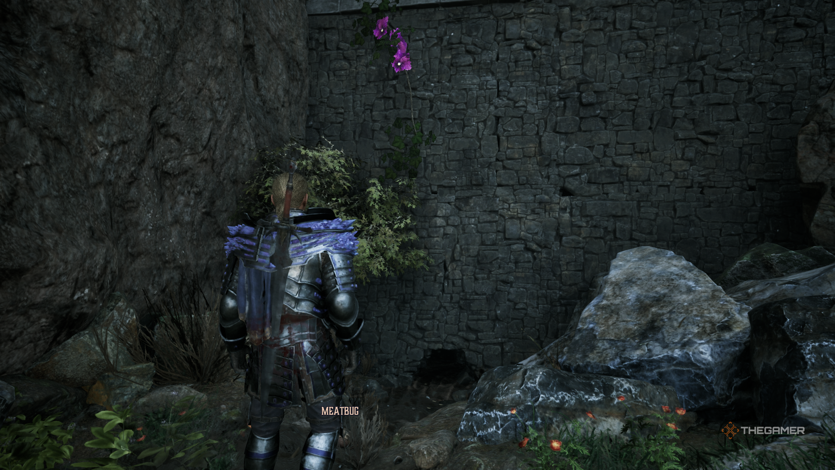 Gothic 1 Remake find the gap in the wall.