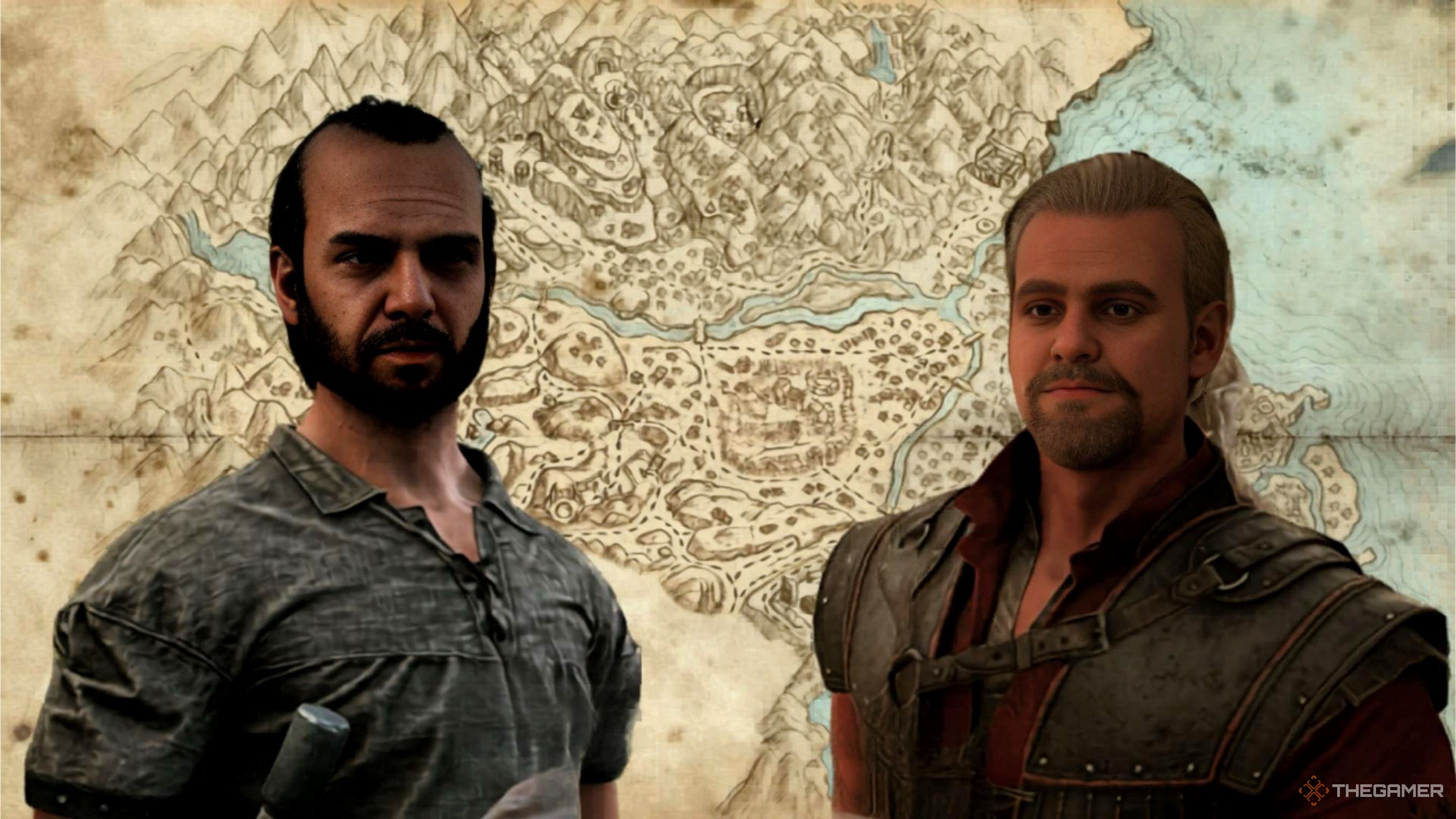 Gothic 1 Remake map men.