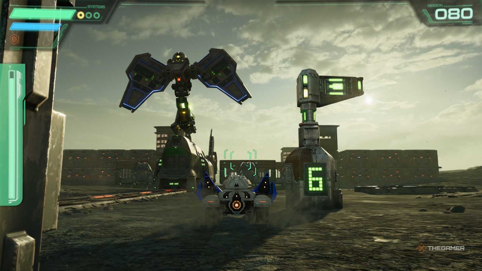 Driving past Macbeth's railway locks in Star Fox.