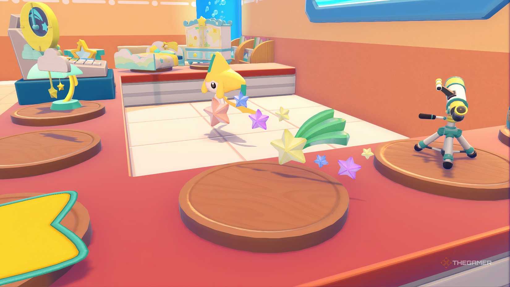A star wall decoration in Pokemon Pokopia.