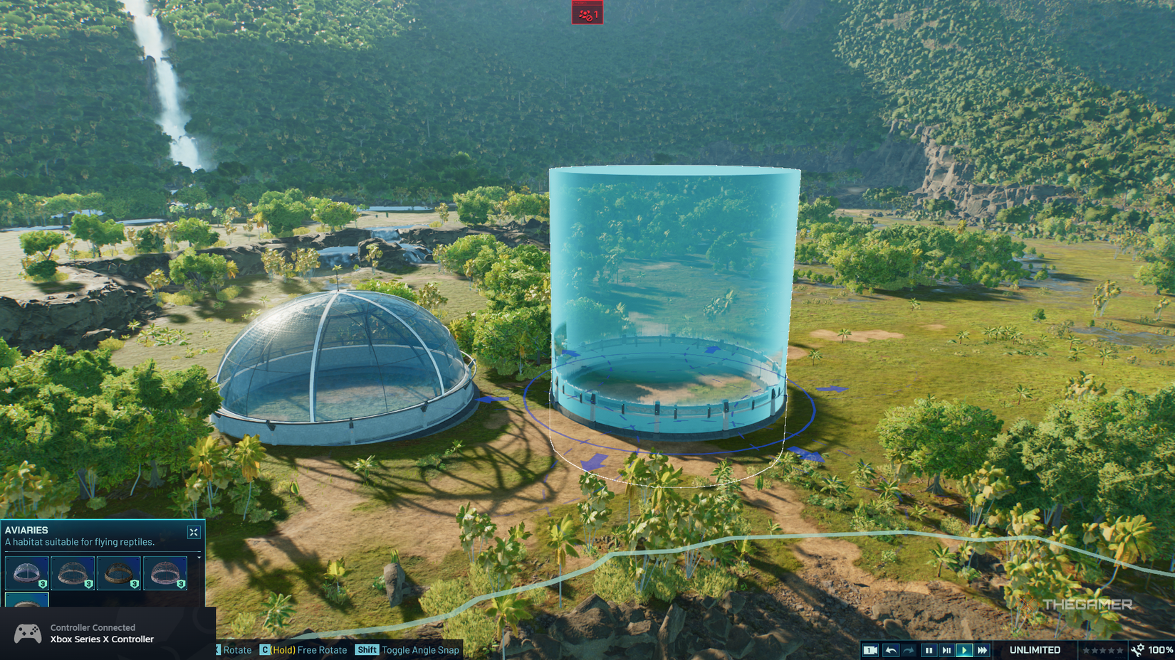 How To Build An Open-Air Aviary In Jurassic World Evolution 3 Rebirth