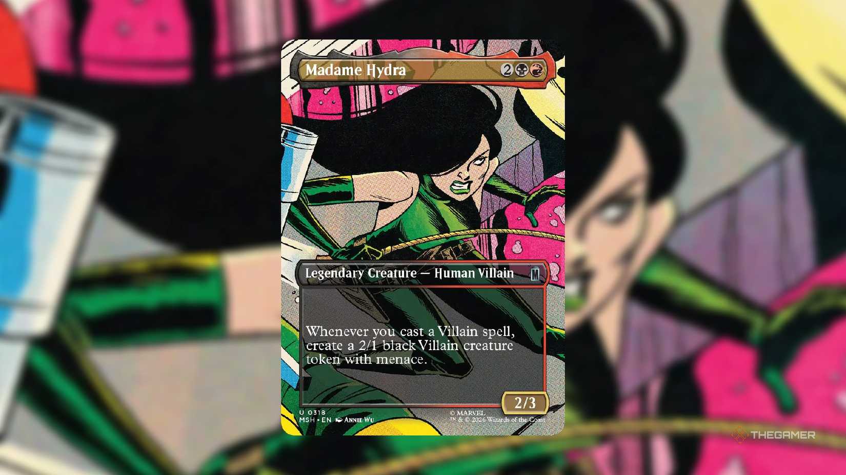 mtg villain cards Magic: The Gathering | Marvel Super Heroes Scene Box - Villains Unleashed Five color commander for villains
