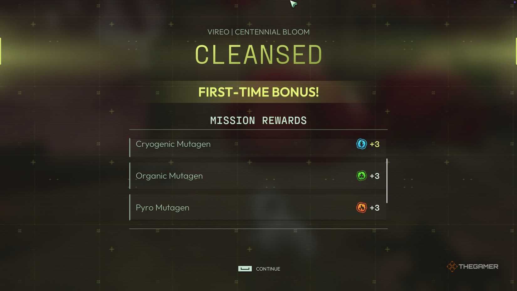 Mutagen's quest rewards in Voidling Bound.