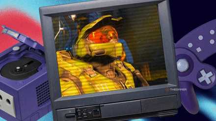 Retro CTV with Halo and a gamecube.