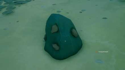 Solarpunk iron ore deposit on the map.