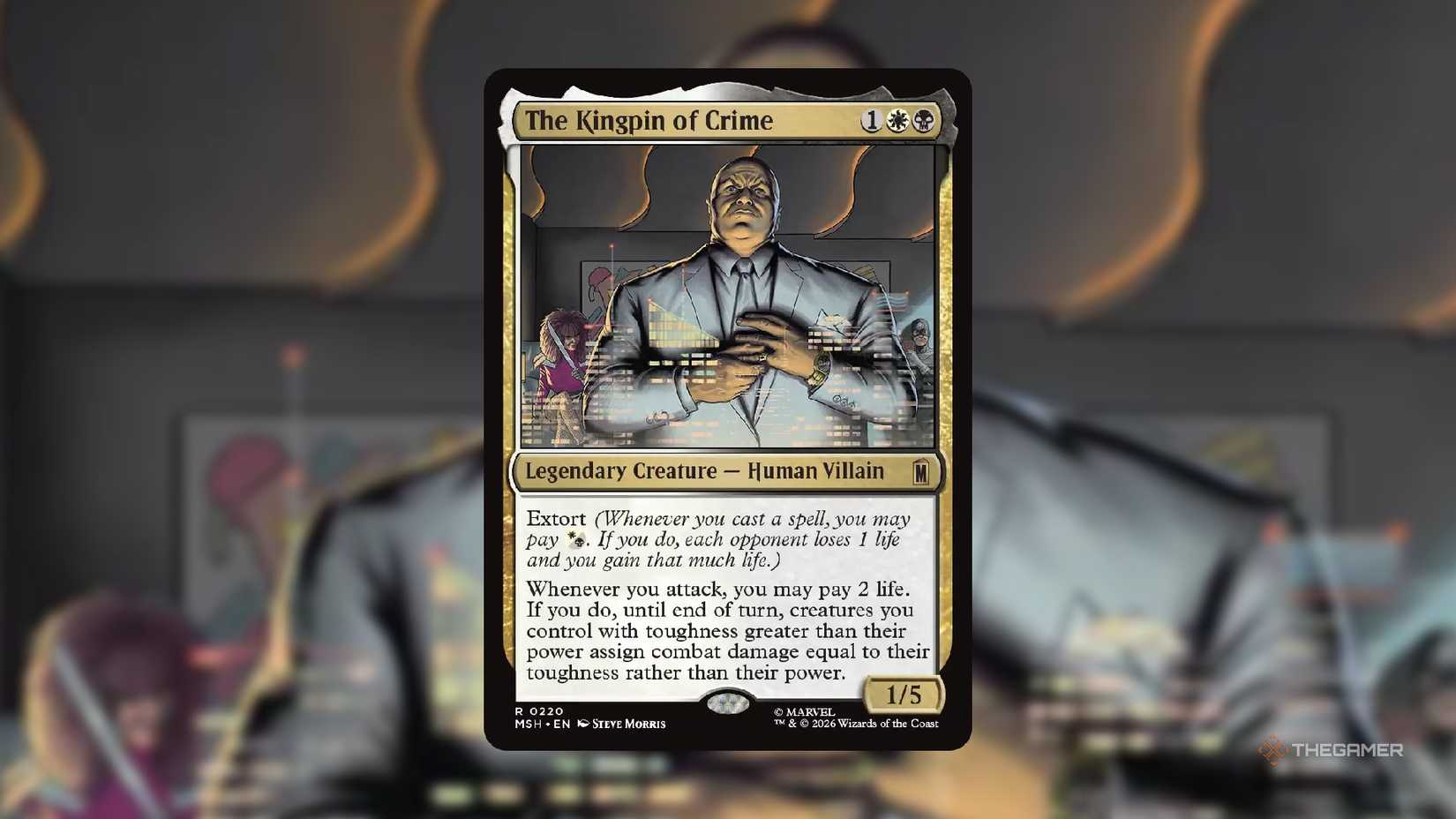 kingpin mtg card Ob Nixilis, Captive 5/6 Illustrated by Kieran Yanner. My finalized kingpin card but