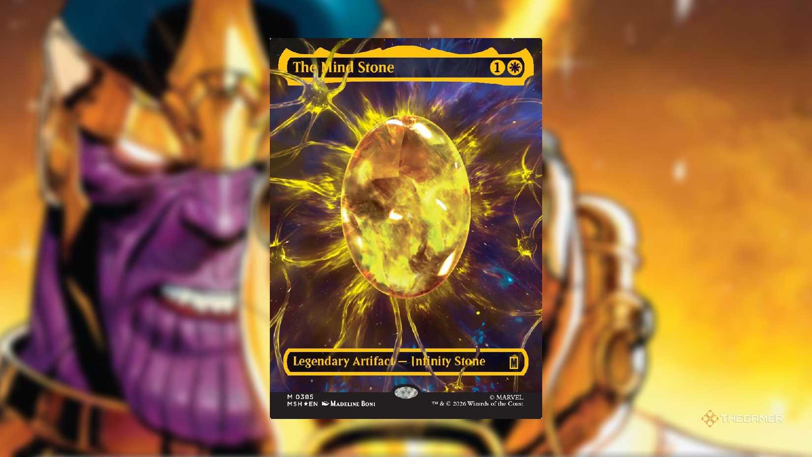 Mind Stone Cosmic Foil MTG Card.
