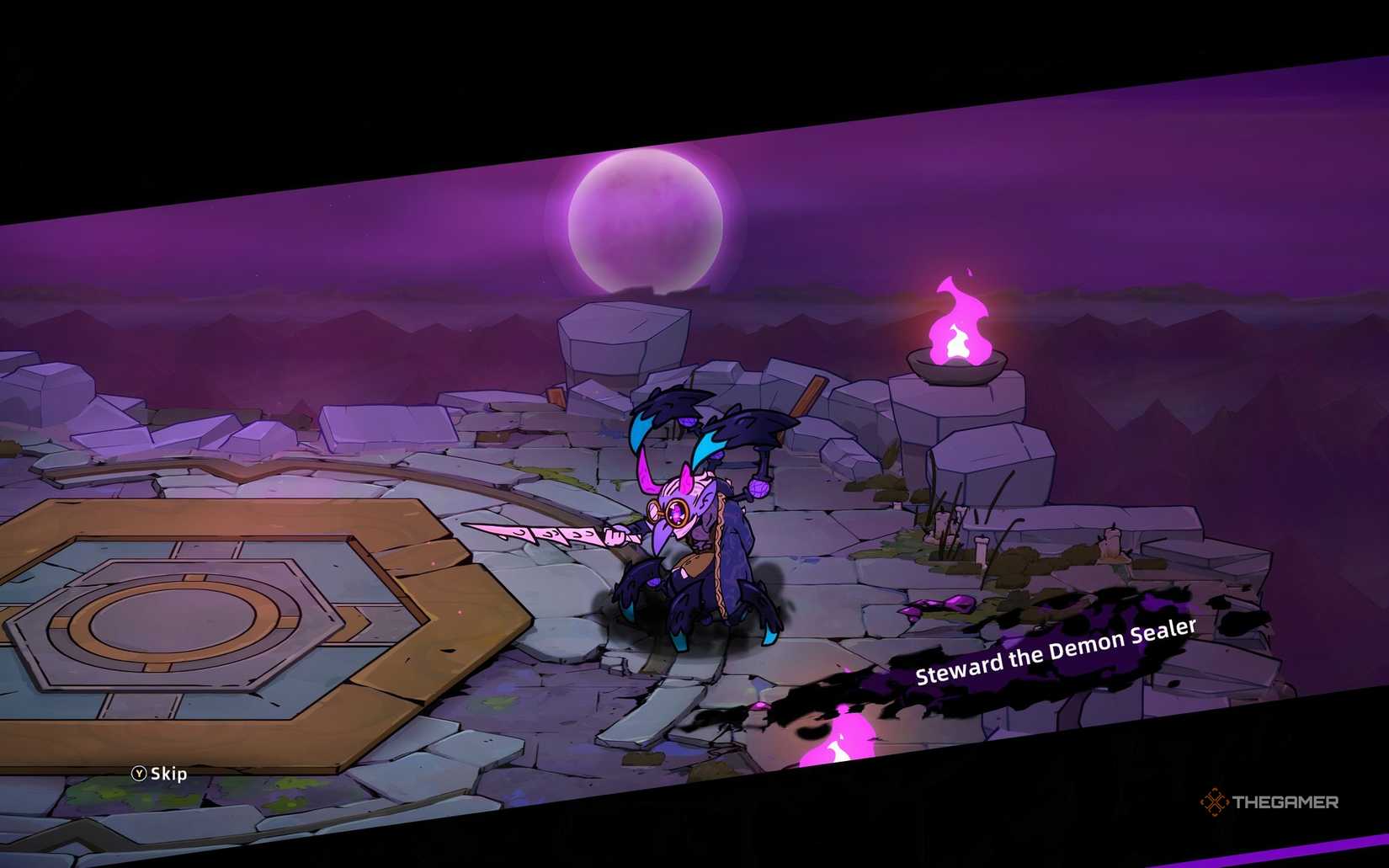 The Steward the Demon Sealer boss in Lost Castle 2.