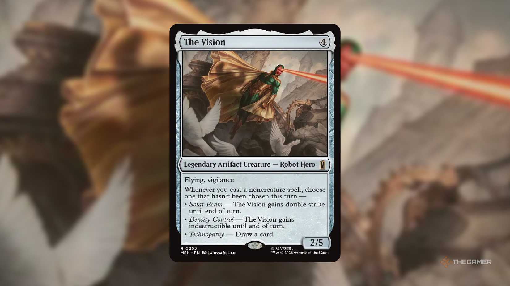 The Vision MTG card.