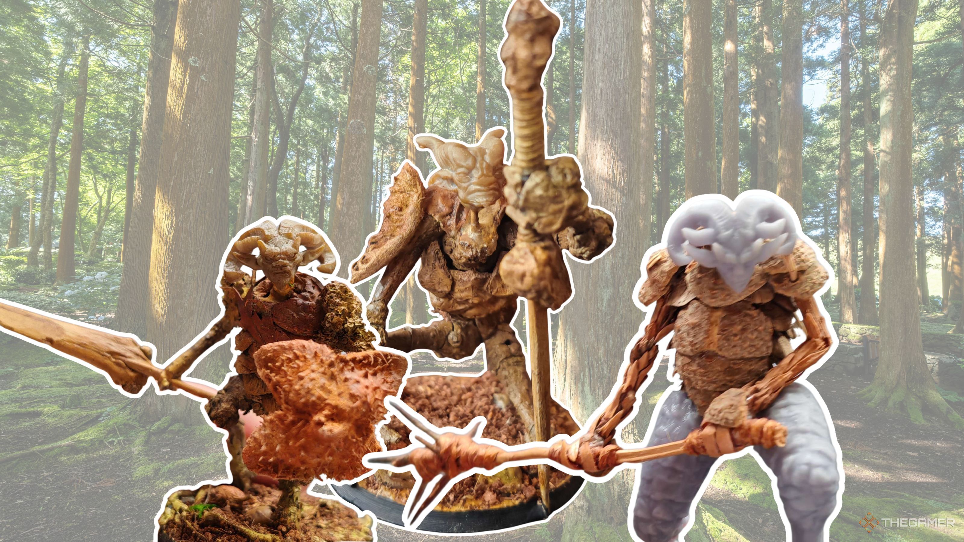 What is Naturebashing, The Art Of Making Warhammer Figures Out Of Sticks And Leaves?