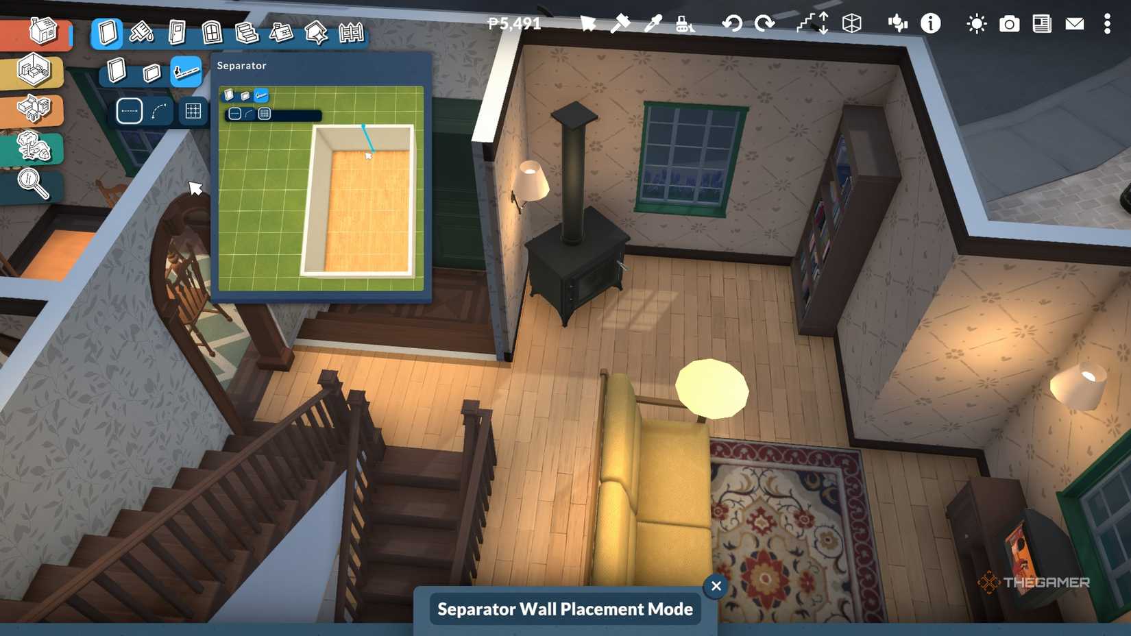 Tutorial on the wall separator in Paralives.