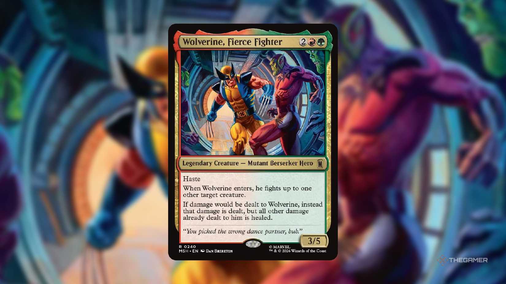 best cards for wolverine mtg Commander Deck EDH Deck Wolverine, There Is 100 Magic Custom Deck Marvel Gruul Combat Here Are The 10 Heroes