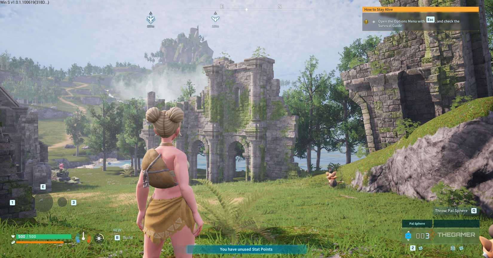Palworld's characters exploring new biomes.