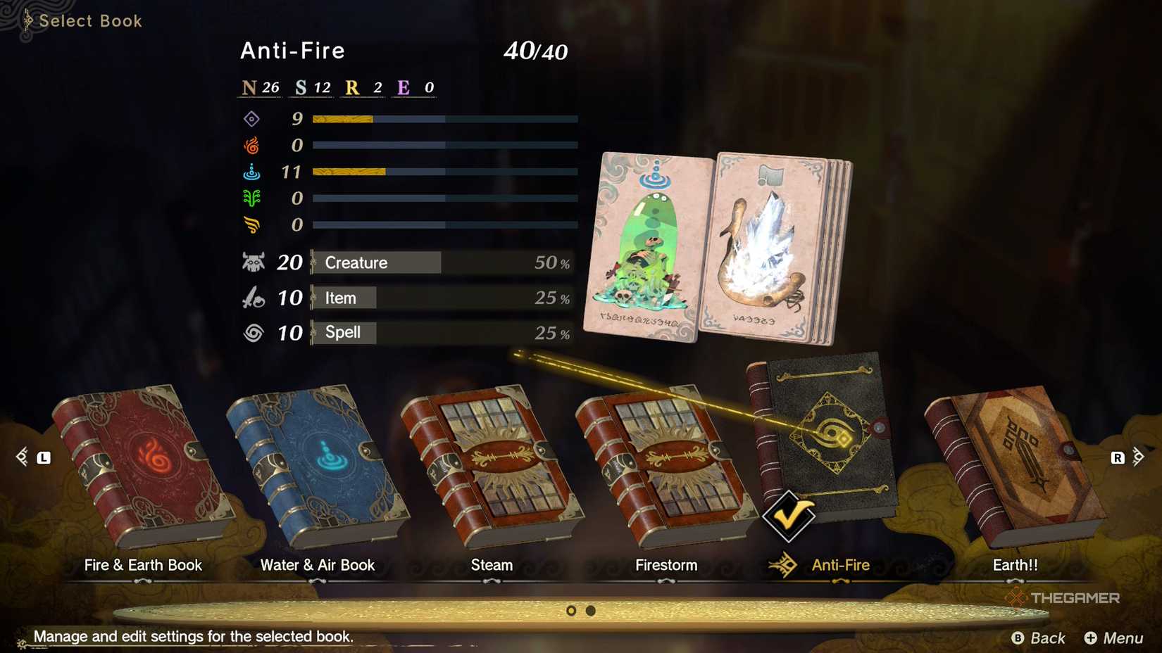 This is a deck book from Culdcept Begins.