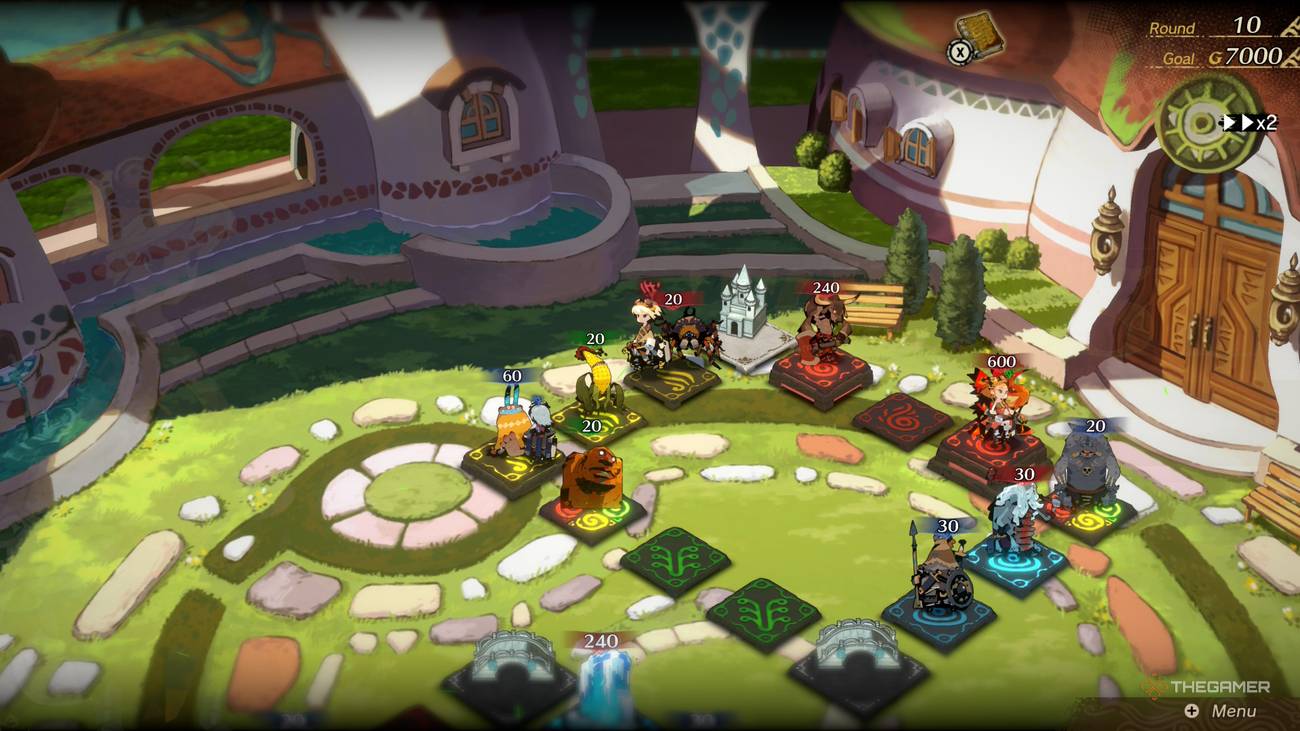 A culdcept board in Culdcept Begins.
