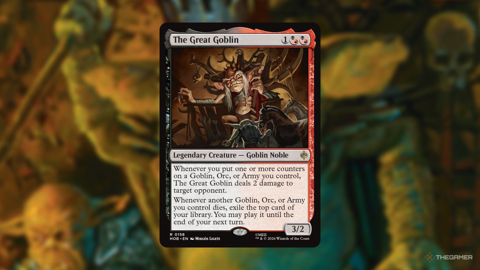 Check Out This Exclusive New Goblin Card From The Hobbit MTG Set