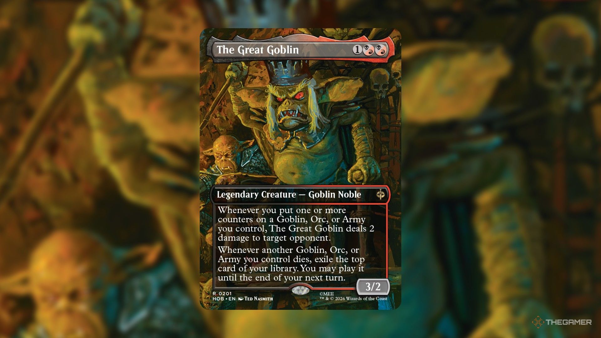 Check Out This Exclusive New Goblin Card From The Hobbit MTG Set