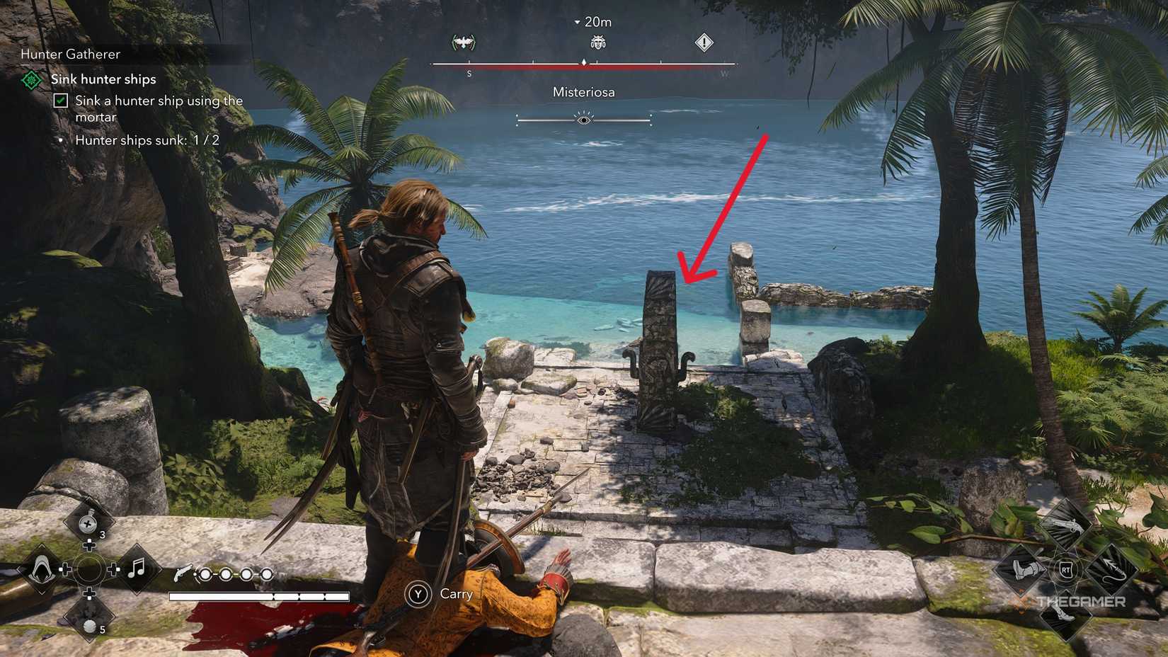 Players looking for all Misteriosa collectibles in Assassin's Creed: Black Flag Resynced.
