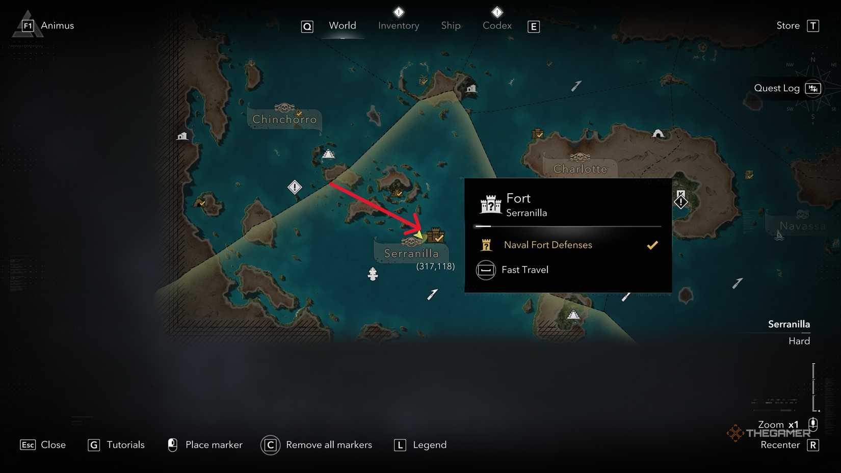 A player capturing Fort Serranilla in Assassin's Creed: Black Flag Resynced.