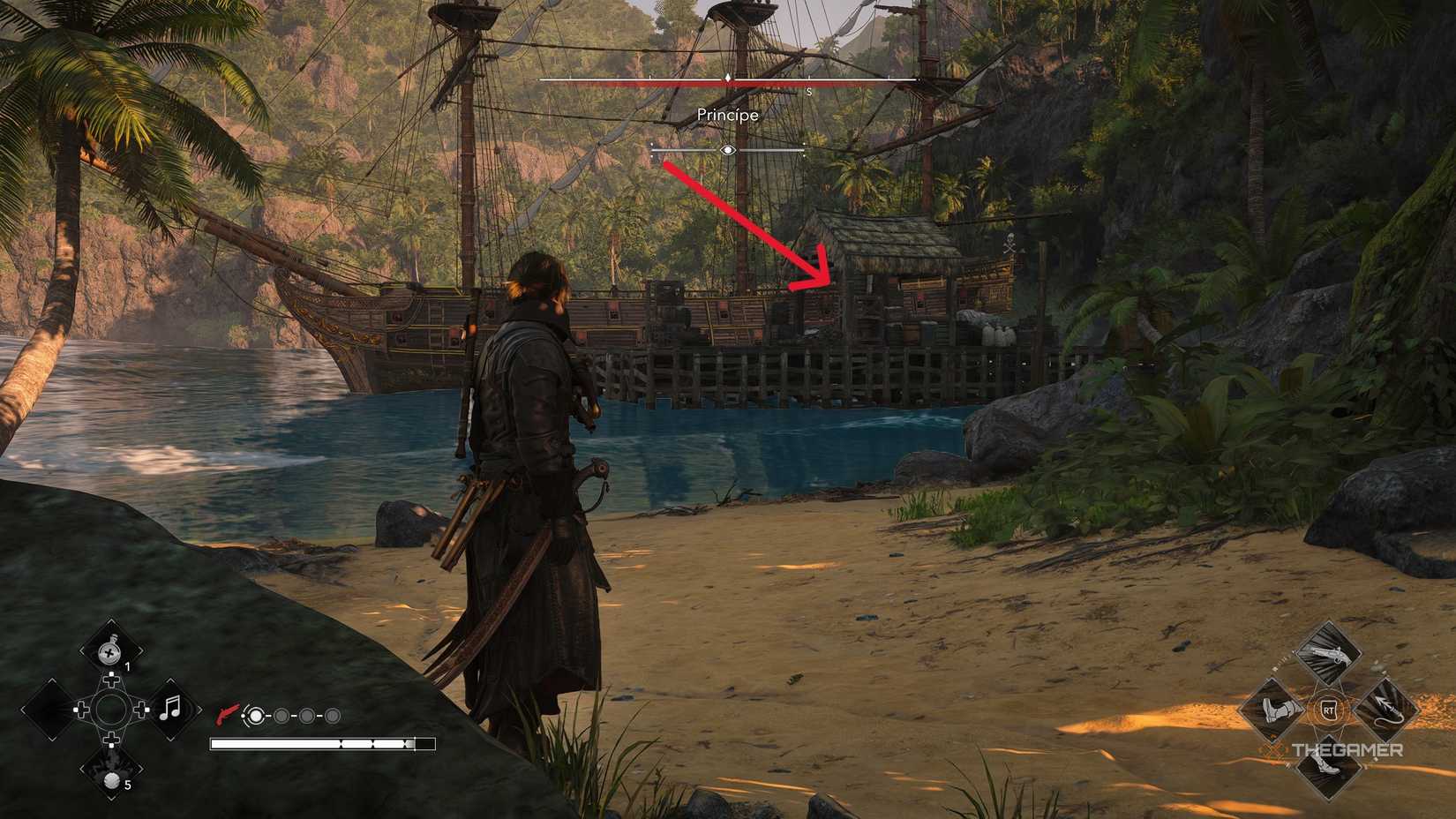 A player who obtains all the Principe collectibles in Assassin's Creed: Black Flag Resynced.