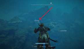 A player locating the Explorer Outfit in Assassin's Creed: Black Flag Resynced.