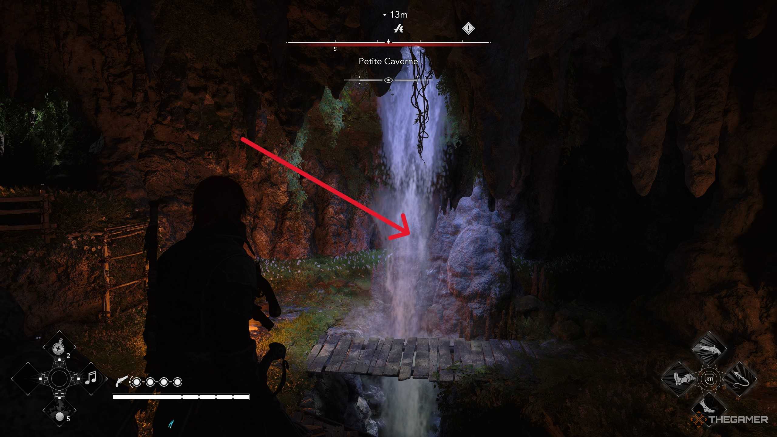 A player locating the Heavy Shot Storage Ultimate Plan in Assassin's Creed: Black Flag Resynced.