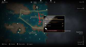 A player locating the Heavy Shot Storage Ultimate Plan in Assassin's Creed: Black Flag Resynced.