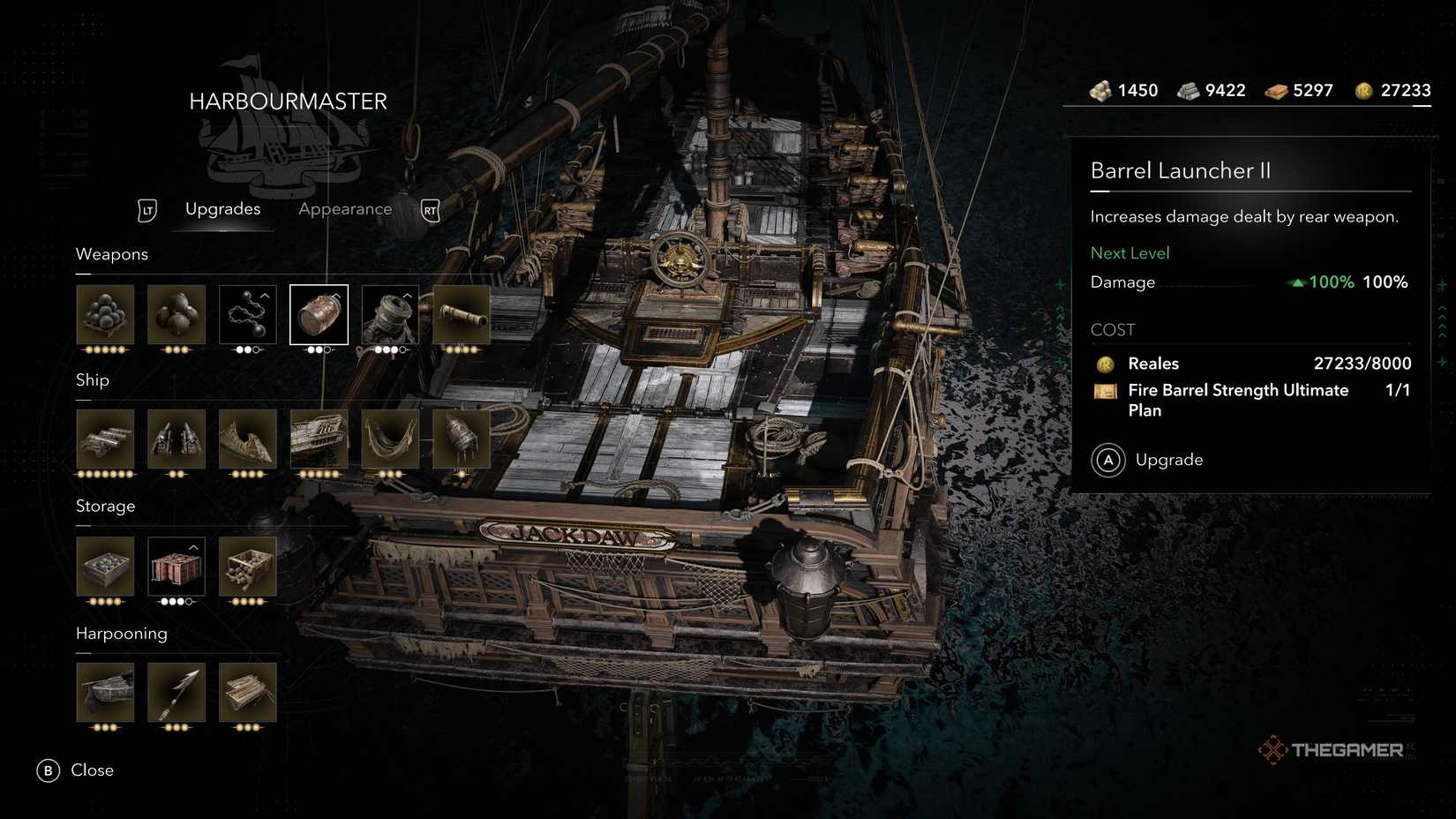 A player locating the Fire Barrel Strength Ultimate Plan in Assassin's Creed: Black Flag Resynced.
