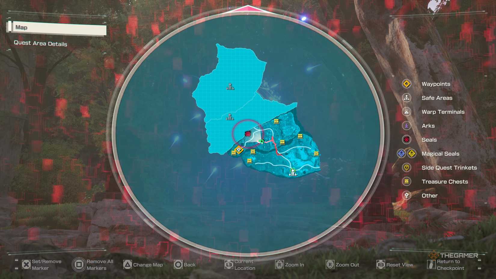 Aincrad's echo tells you where the seal is to unlock your arc battle.-2