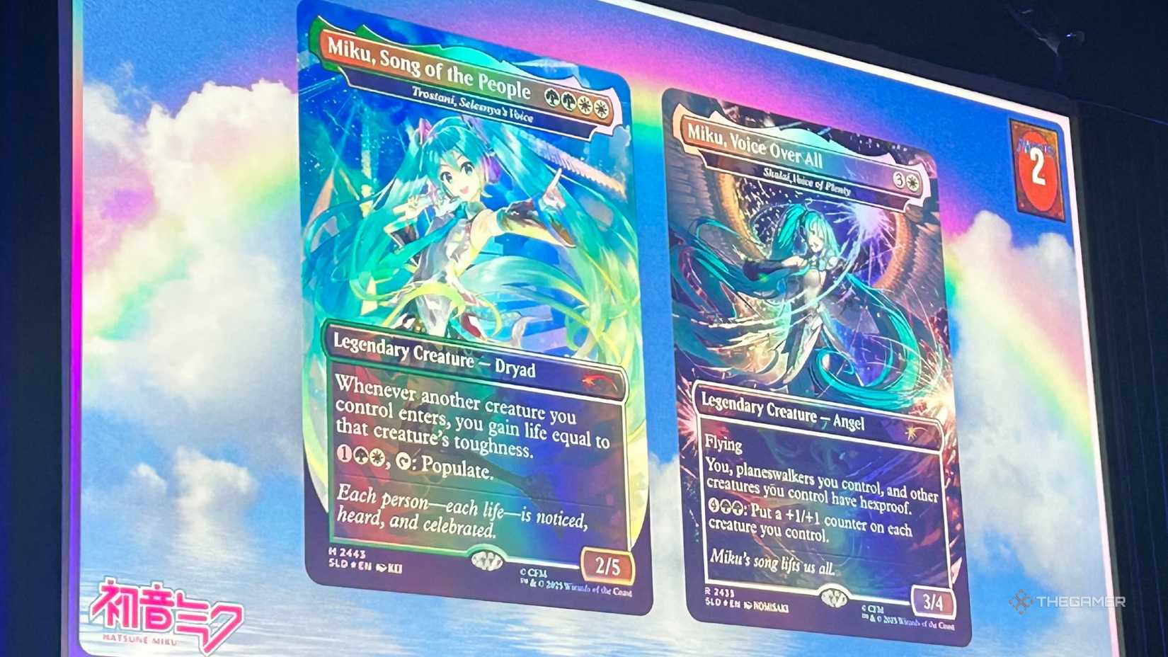 hatsune miku mtg commander deck Secret Lair: Secret Lair x Miku: Winter Diva EN (Non-Foil, English) : Toys & Games Hatsune Miku Tribal (WUBRG