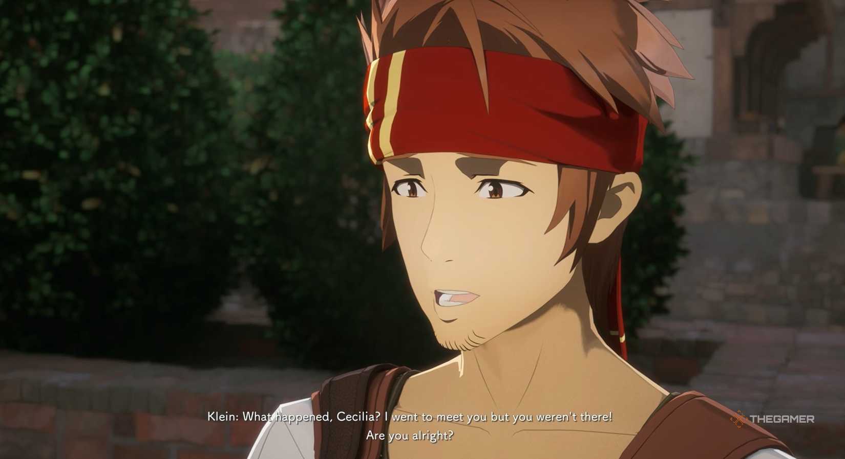 In Echoes of Aincrad, Klein asks Cecila what happened.